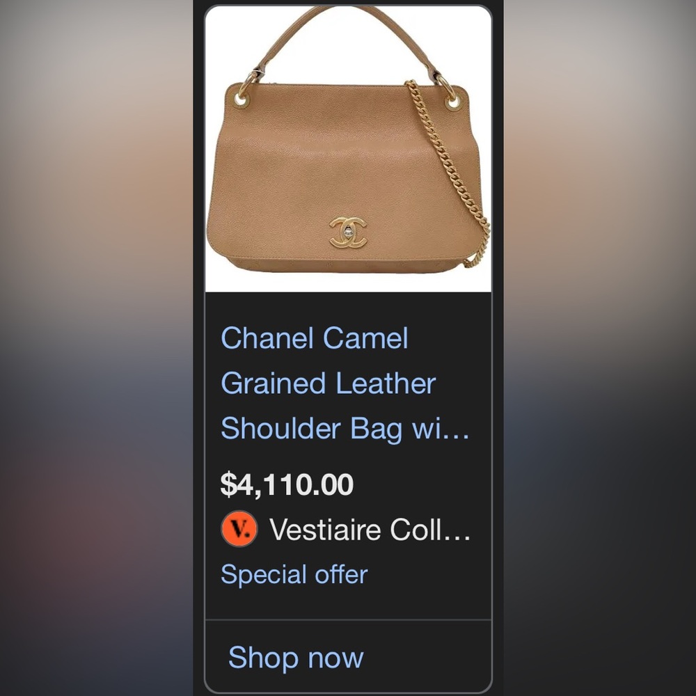 Chanel Business Affinity bag in black grained calfskin/caviar leather crossbody - Picture 4 of 8